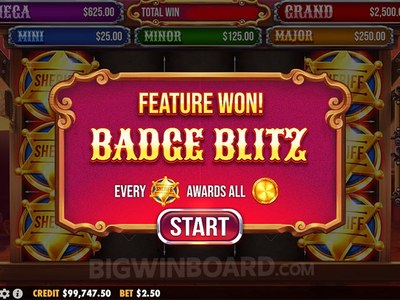 Слот Badge Blitz студии Pragmatic Play