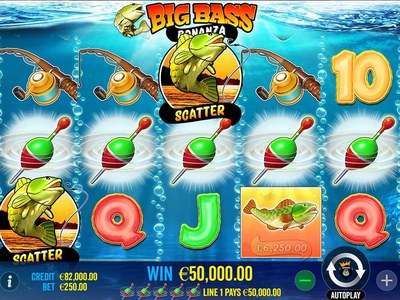 Видеослот Big Bass Bonanza — Pragmatic Play