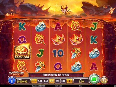 Игровой аппарат Kingdom Below студии Play'n GO
