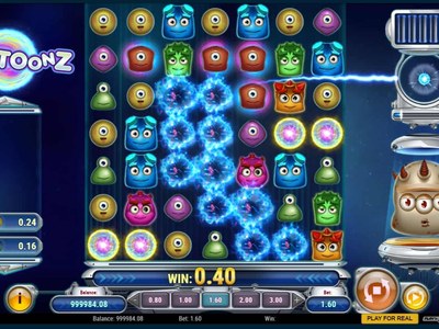 Игровой аппарат Reactoonz производителя Play'n GO