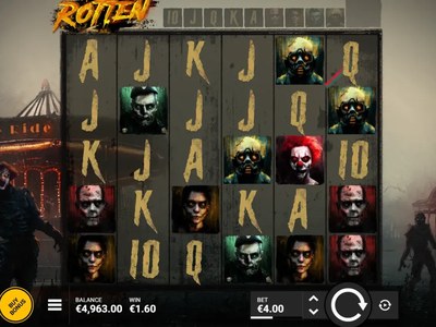 Игровой автомат Rotten студии Hacksaw Gaming